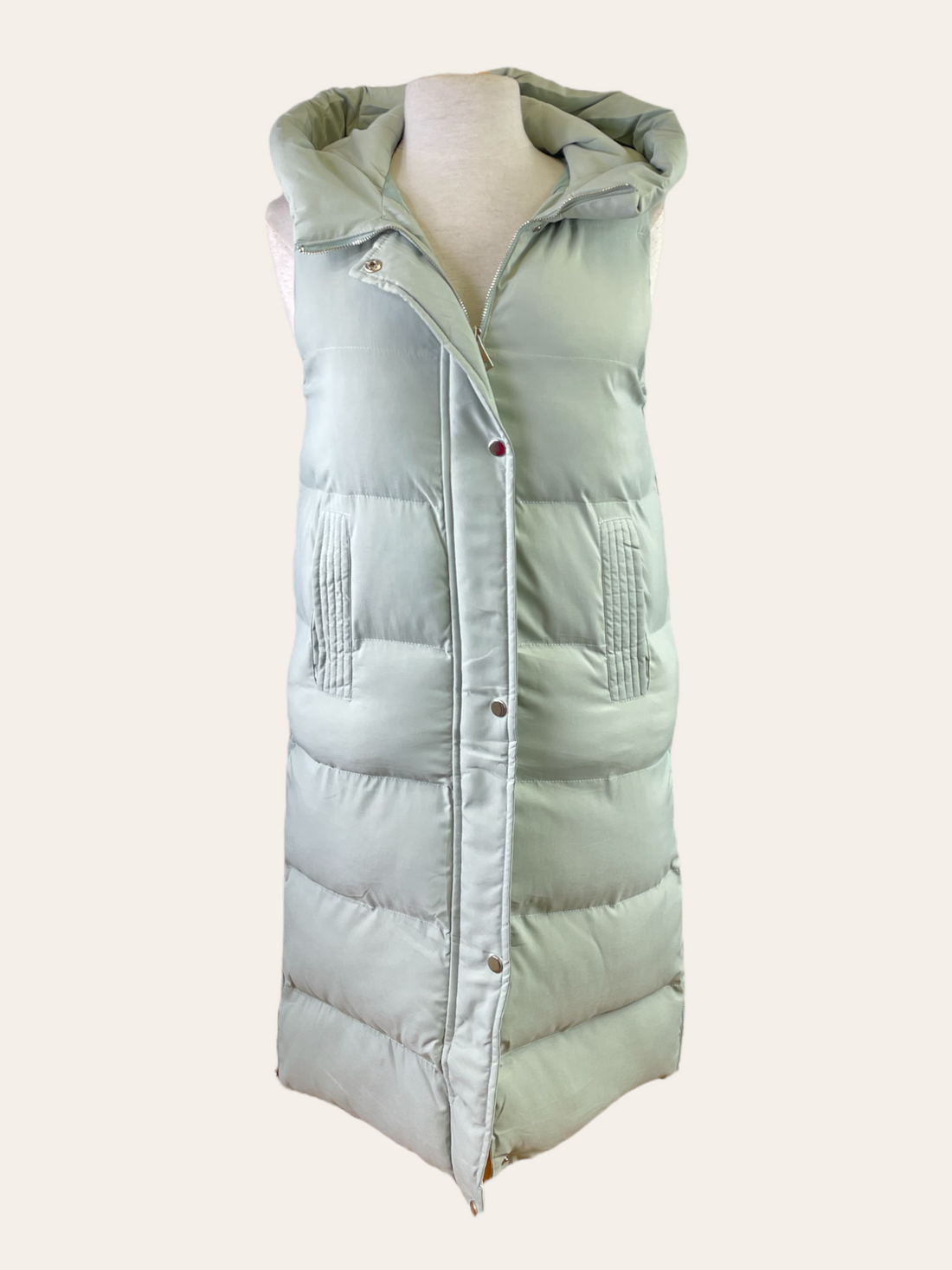 FALL/WINTER LONG QUILTED VEST