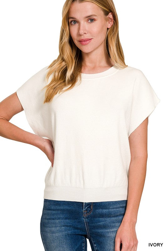 COL ROND MANCHES DOLMAN
