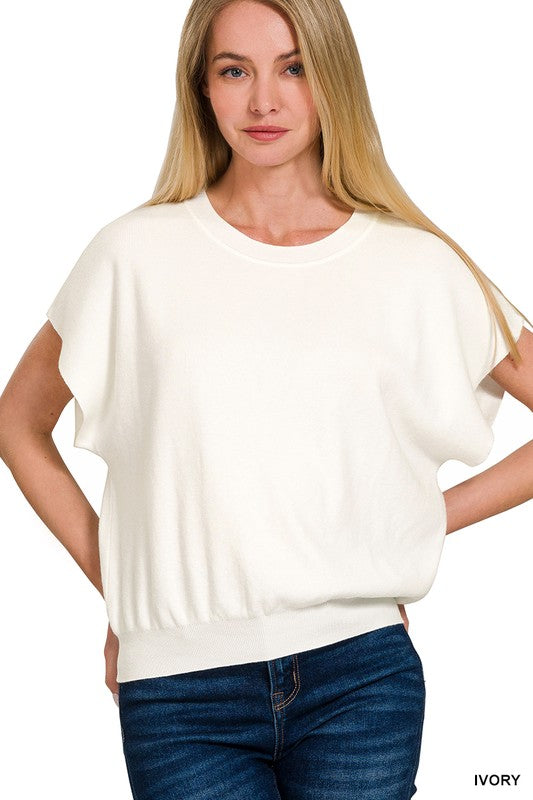 COL ROND MANCHES DOLMAN