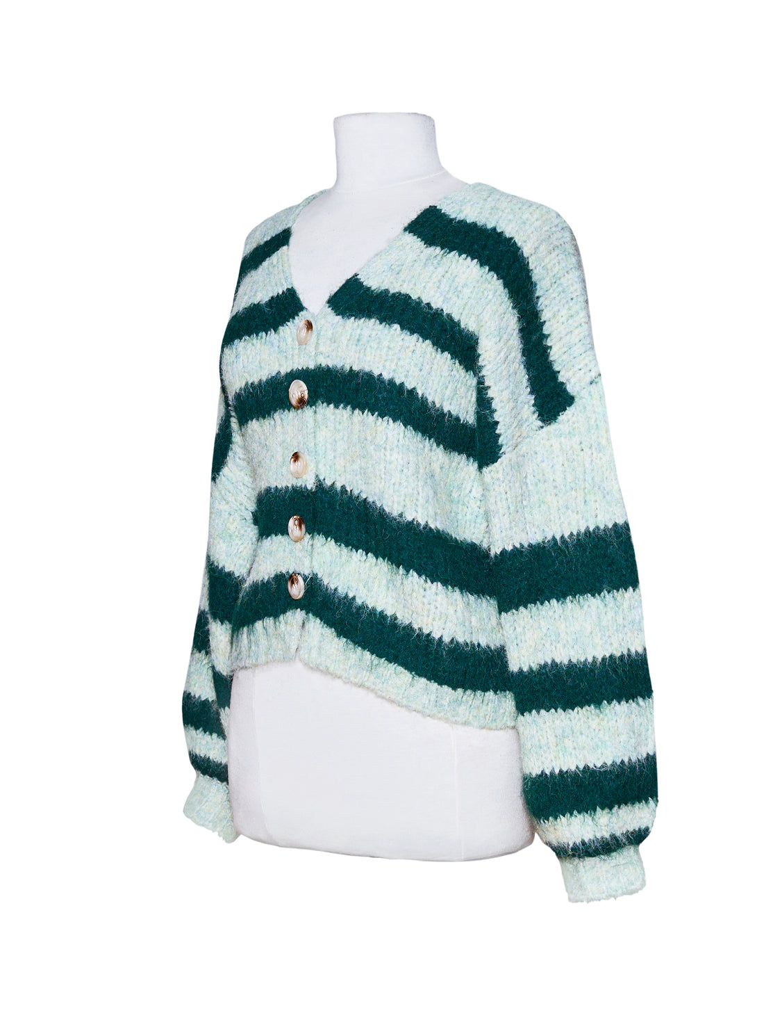 CARDIGAN À RAYURES