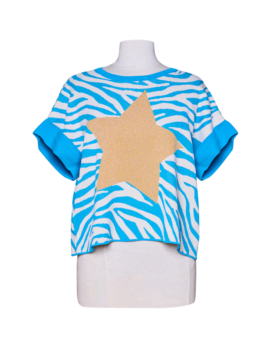 BLOUSE À IMPRIMÉ ZÈBRE