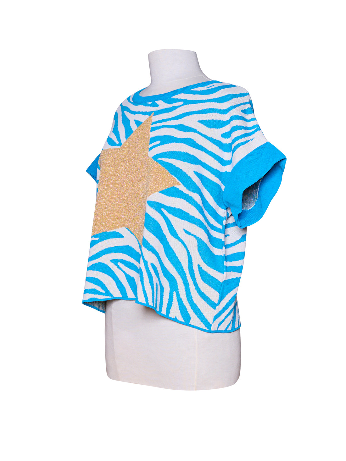 BLOUSE À IMPRIMÉ ZÈBRE