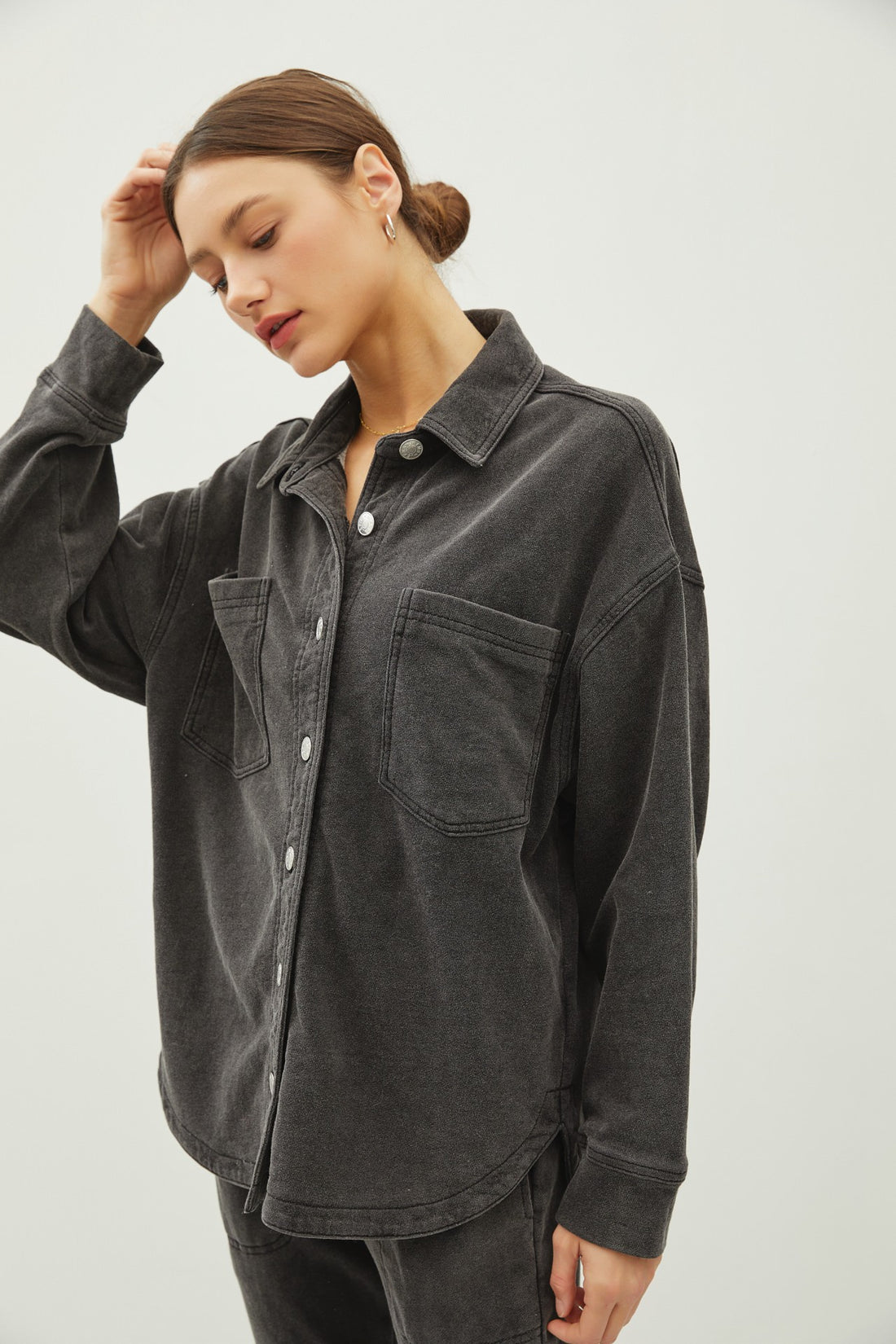 CHEMISE ASPECT DENIM