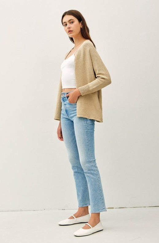DOLMAN SLEEVE CARDIGAN