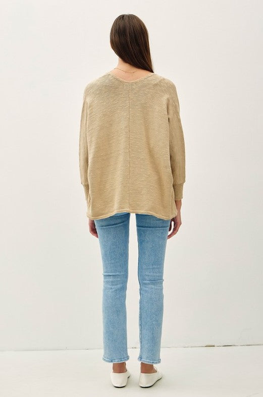 DOLMAN SLEEVE CARDIGAN