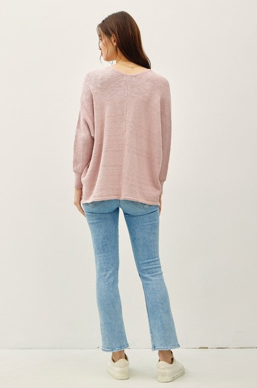 DOLMAN SLEEVE CARDIGAN