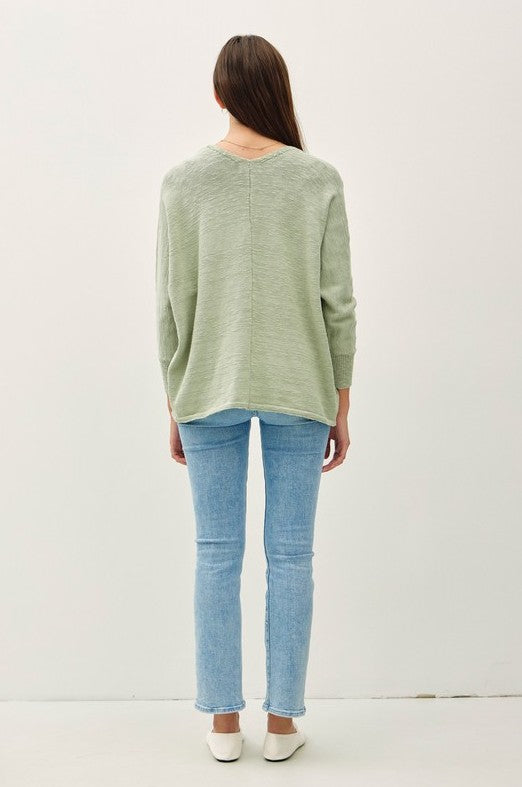 DOLMAN SLEEVE CARDIGAN