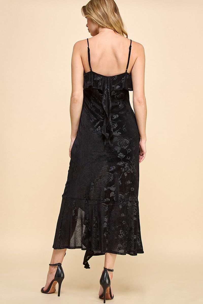 BLACK LACE DRESS