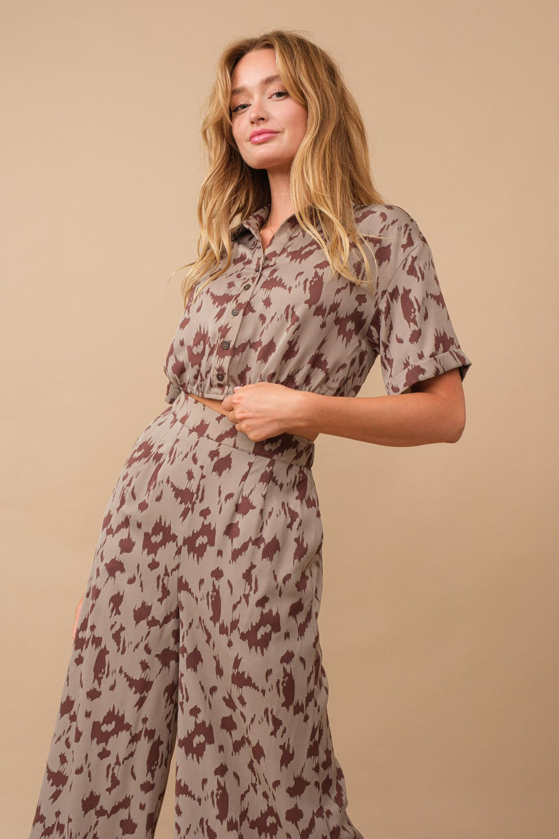 ENSEMBLE PANTALON PALAZZO