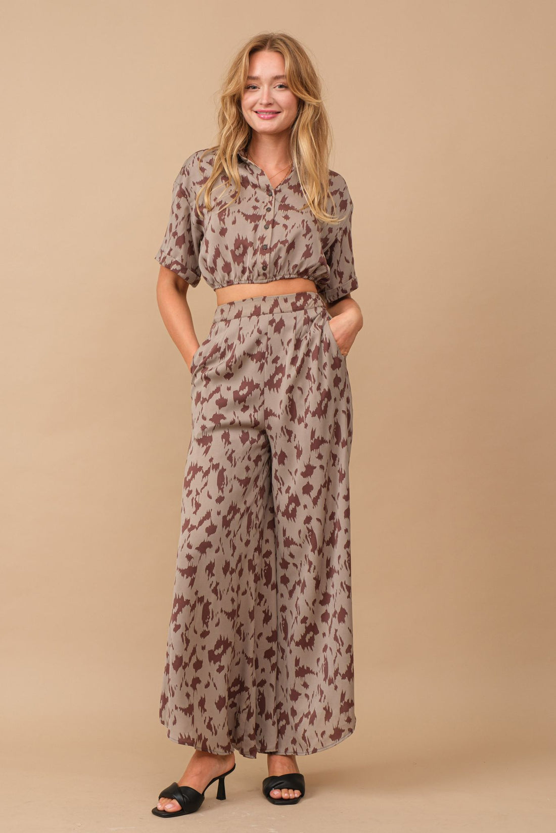 ENSEMBLE PANTALON PALAZZO