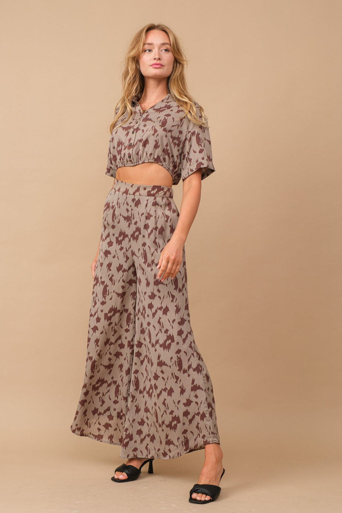 ENSEMBLE PANTALON PALAZZO