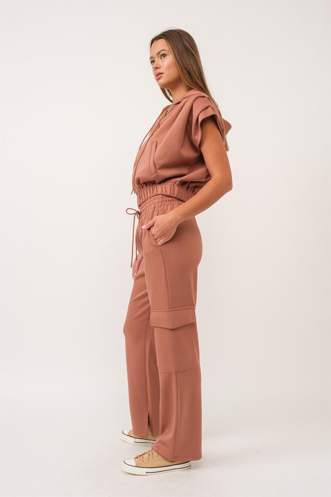 PANTALON CARGO COUPE DÉCONTRACTÉE