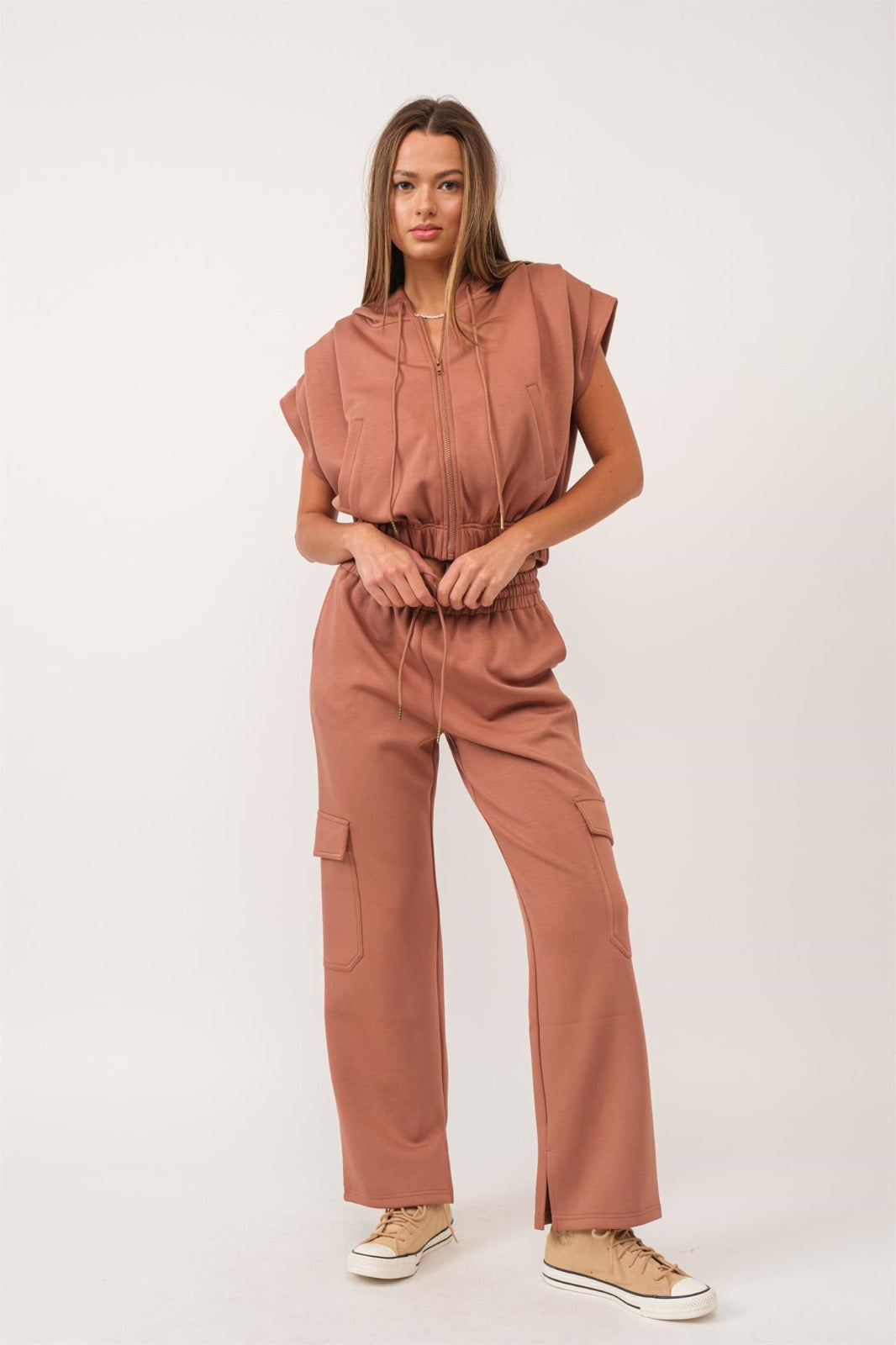 PANTALON CARGO COUPE DÉCONTRACTÉE