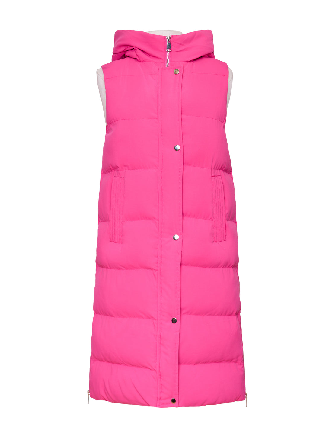 FALL WINTER LONG QUILTED VEST