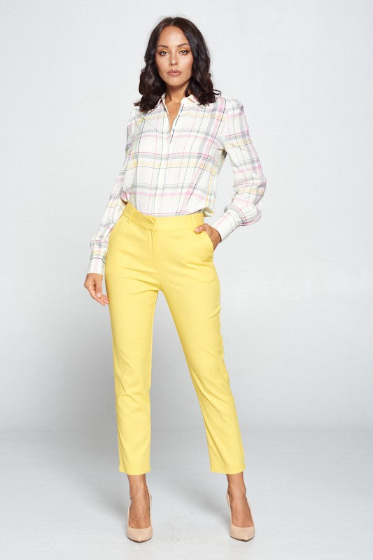 Stella Solid High Waist Pants