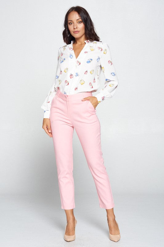 Stella Solid High Waist Pants