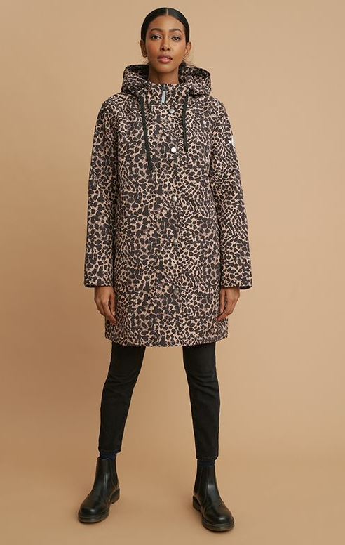 LEO PRINT WATERPROOF JACKET