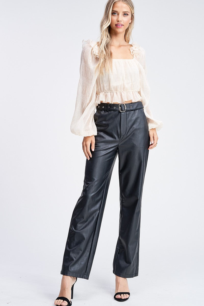 Waist Belt PU Leather