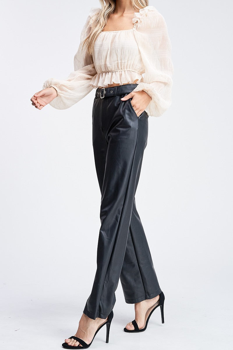 Waist Belt PU Leather
