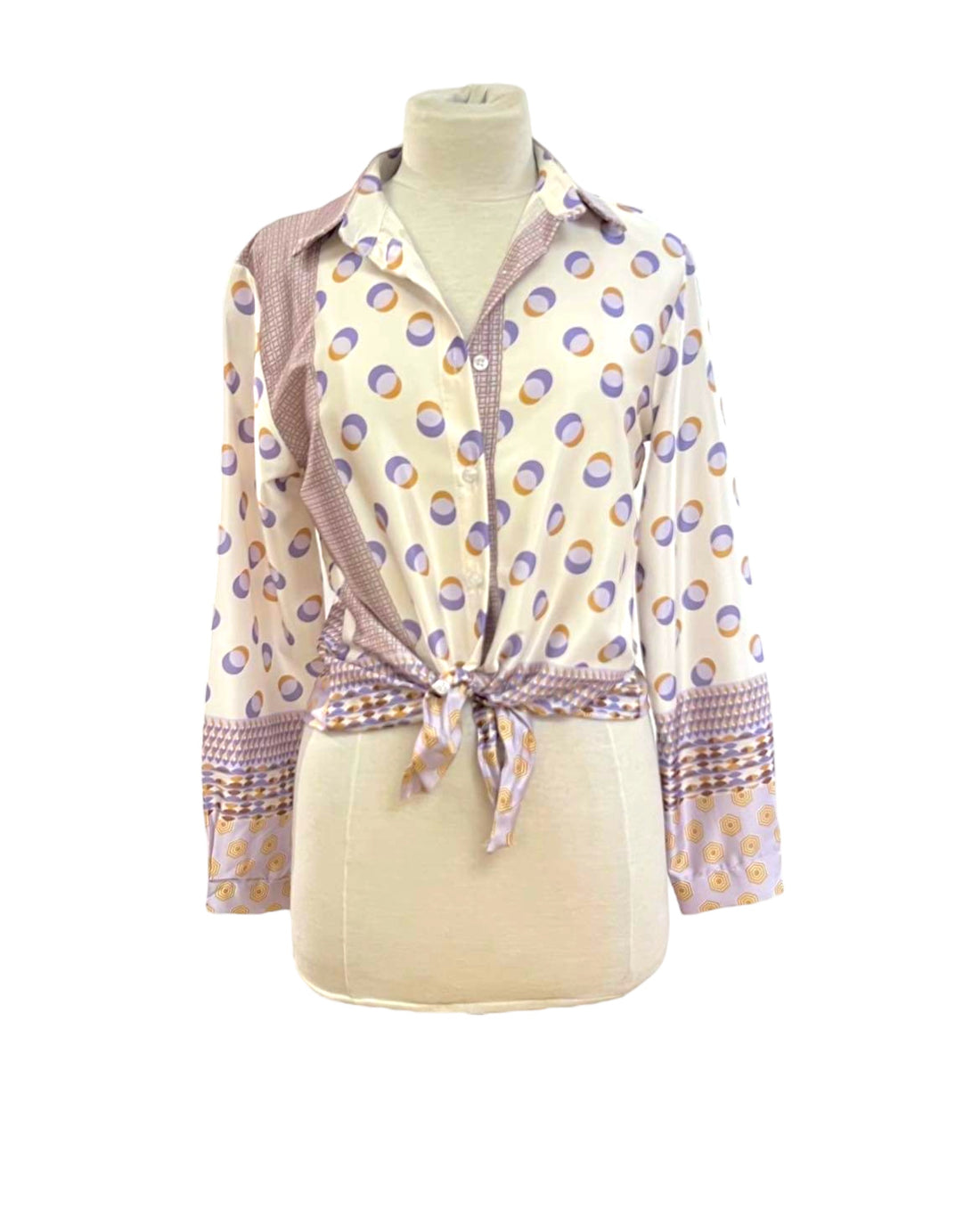 FRONT KNOT BLOUSE