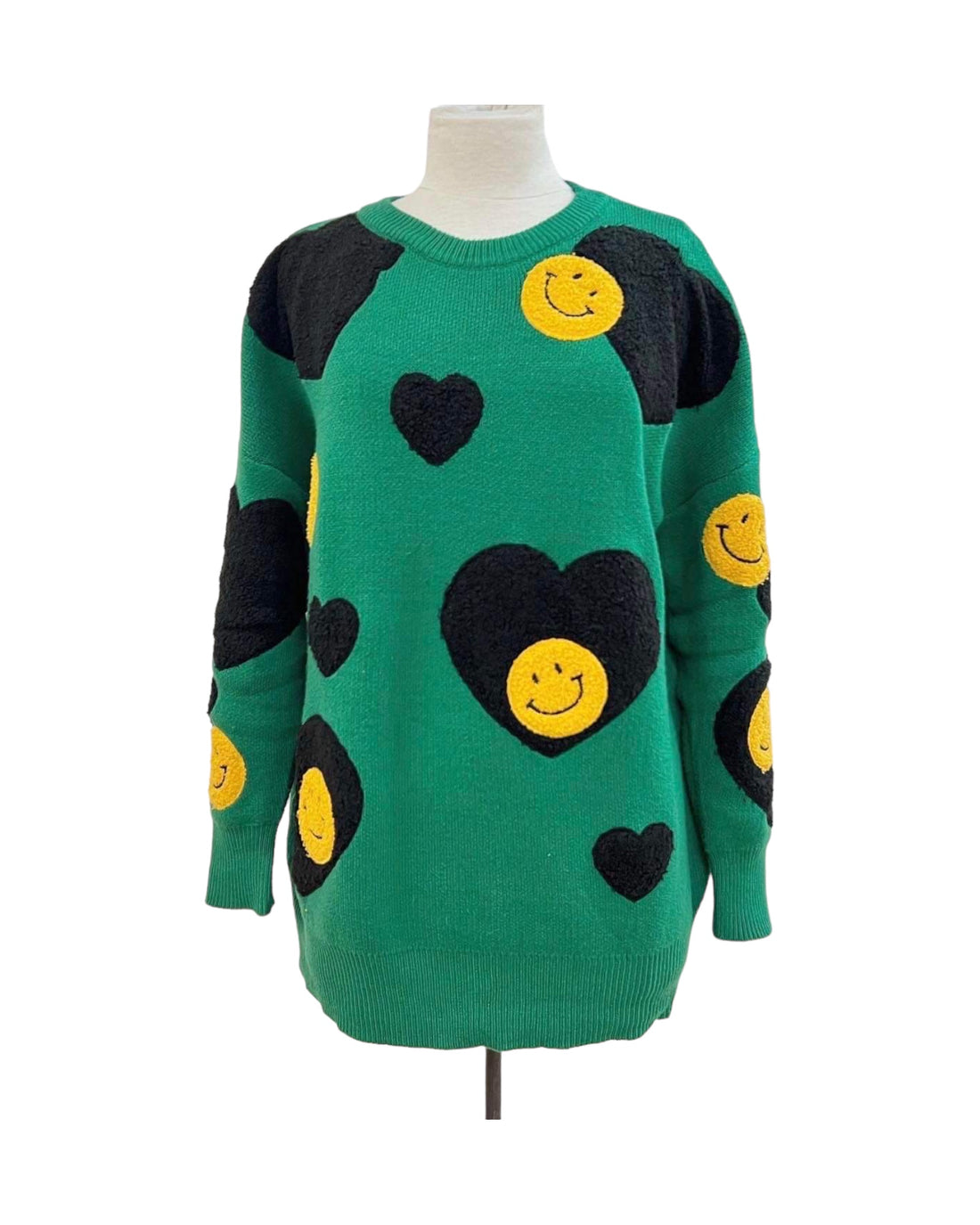 SMILEY HEART SWEATER